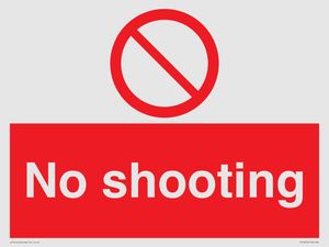 No shooting